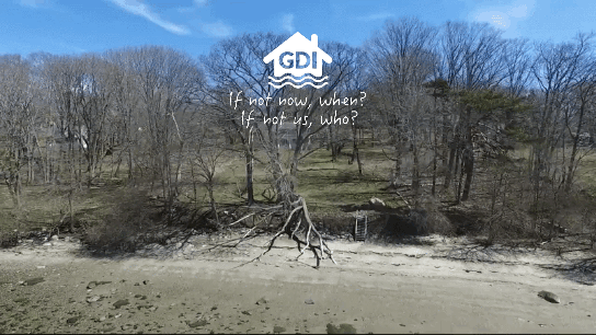 Great Diamond Island shoreline erosion animation